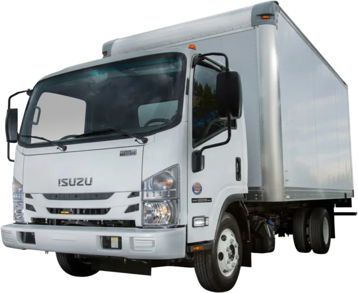 Isuzu Box Truck with Lift Gate fleet vehicle